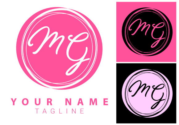 Download MG Initial Letter Signature Logo Design - Letter Collection