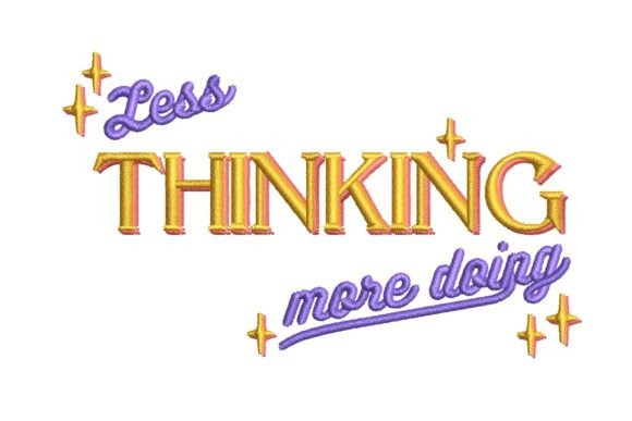 Download Less Thinking More Doing - King Collection