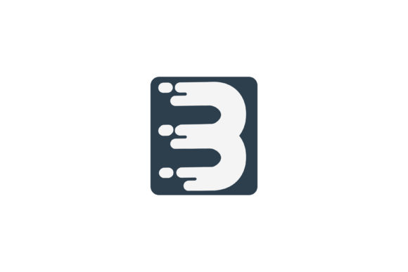 Download Letter B Liquid Abstract Geometric Logo - Letter Collection