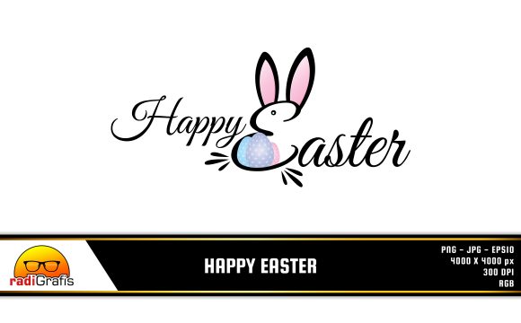 Download Unique Happy Easter Lettering Text - Letter Collection