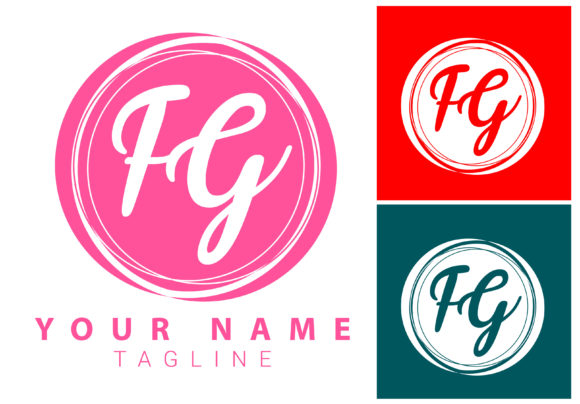 Download FG Initial Letter Signature Logo Design - Letter Collection