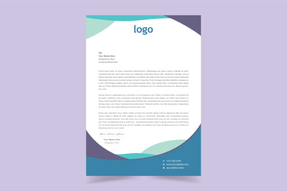Download Simple Creative Letter Head Template - Letter Collection