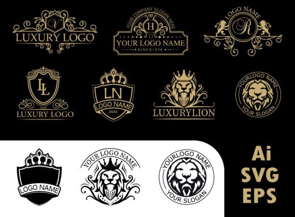 Download Luxurious Logo Templates,Luxury Logos - Templates Collection