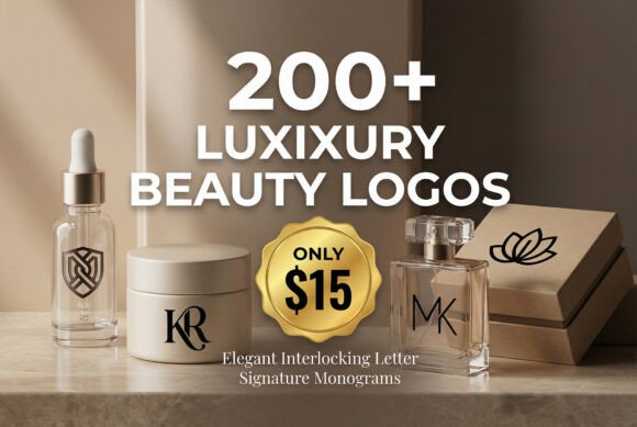 Download Luxury Interlocking Letter Beauty Logo - King Collection