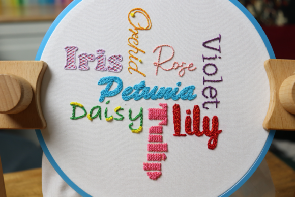 Download Creative Embroidery Lettering - Letter Collection