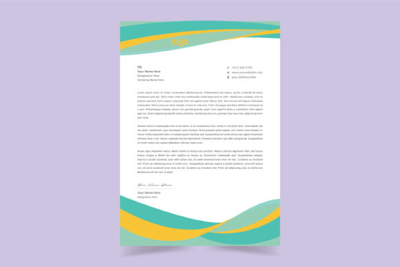 Download Creative Letter Head Template - Letter Collection
