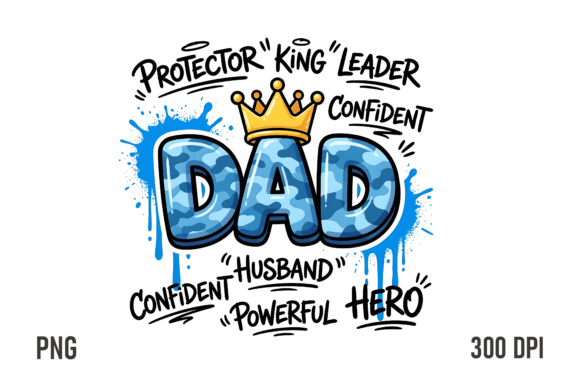 Download Powerful Dad King PNG Design - King Collection