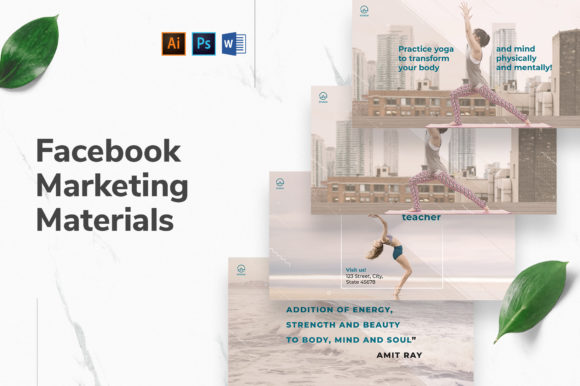 Download Yoga Instructor Facebook Templates - Templates Collection