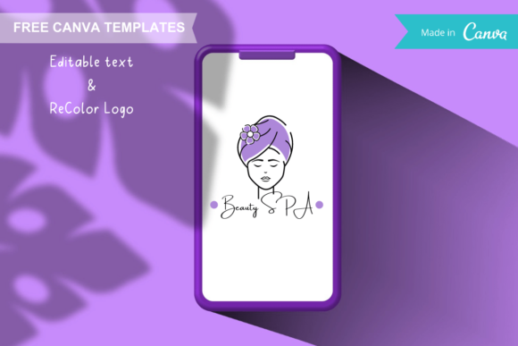 Download Canva Logo Templates - Hair Treatment - Templates Collection