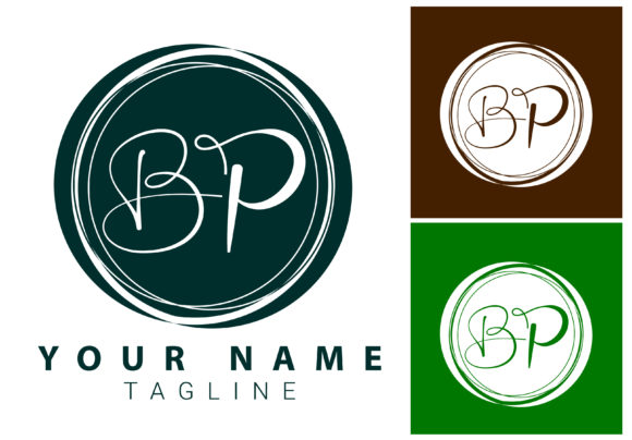Download BP Initial Letter Signature Logo Design - Letter Collection