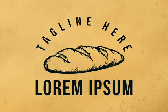 Download Hand Drawn Bread Logo, Vintage Bakery Lo - Bread logo Collection