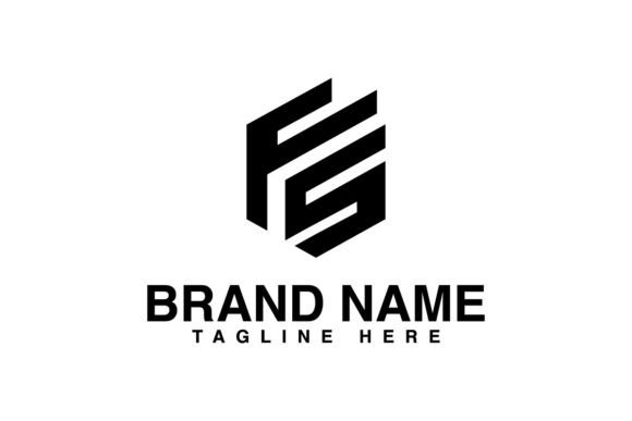 Download Letter FS Premium Geometric Logo Design. - Letter Collection