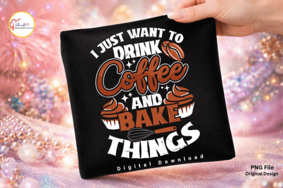 Download Coffee Lover Baker Funny Baking PNG - King Collection