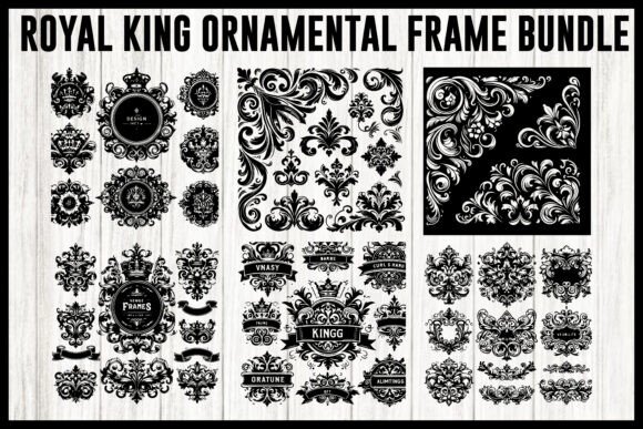 Download Royal King Ornamental Frame Bundle - King Collection